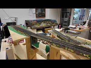 Bertram Model Railway - TT Layout "Götterfels" - the basic structure is taking shape.....