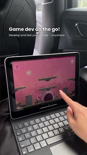 Create games on the go with your iPad!
