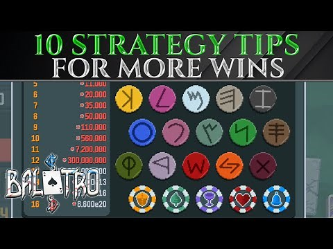 10 Advanced STRATEGY TIPS For MORE EASY WINS - BALATRO Guide