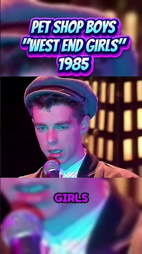 Pet Shop Boys West End Girls Top Pop 1985 1980s Song Music