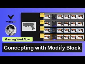 How to Use Vizcom Modify Tools for Concept Exploration