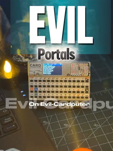 M5 Cardputer Turns Into a Fake Wi-Fi Trap!? | Evil Portal Explained #M5Stack #techtok