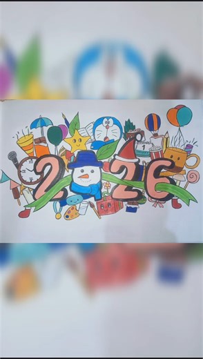 New Year Drawing #shorts #newyear #drawing