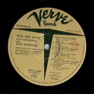 Ella Fitzgerald & Louis Armstrong - Ella And Louis