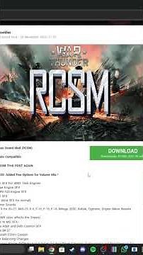 RCSM Soundmod Installation für War Thunder #gaming #tutorial #mod #soundmod #wt #videogame #fyp