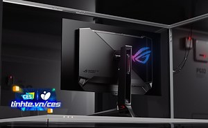 CES24: Asus ra mắt hai màn hình gaming OLED, tần số quét tối đa 480Hz