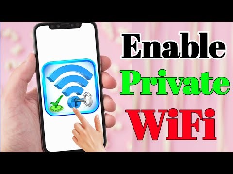 How to Enable Private Wifi Address on Android
