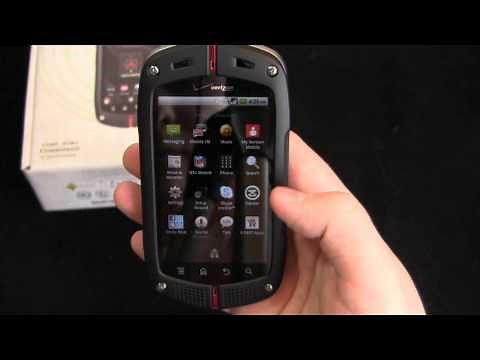 Casio G'zOne Commando Unboxing
