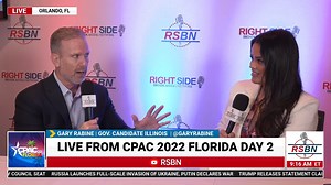 4.2K views · 235 reactions | Gubernatorial Candidate for Illinois Gary Rabine Interview with RSBN's own Liz Willis at CPAC 2022 | Right Side Broadcasting | Facebook