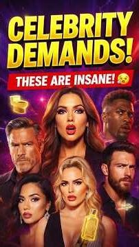 The Most Outrageous Celebrity Backstage Demands | News | Celebrity | Shorts