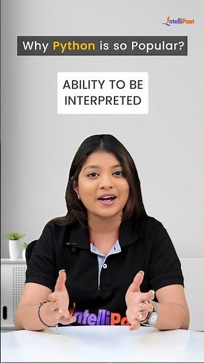 Why Python is So Popular | Python | Python Programming | Intellipaat #Shorts #Python