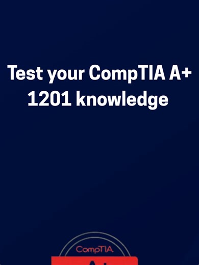 Know how to identify compatible RAM for laptops and desktops? Test your skills with this quick Core 1 practice question! #fyp #fypage #comptia #comptiacertification #comptiacerts #itsupport #techtiktok #LearnIT #Certification #helpdesk