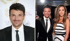 Peter Andre opens gift with daughter Princess