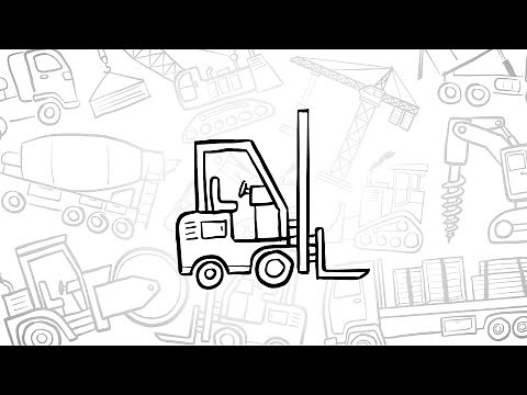 🚧 How to Draw a Simple Forklift | Step-by-Step Lesson 🧰