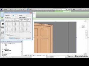 Revit for Interior Design tutorial #5 - Editing Walkthough Speed
