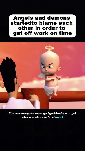 Angels and demons start blaming each other for leaving work on time#tiktok #anime #animecommentary