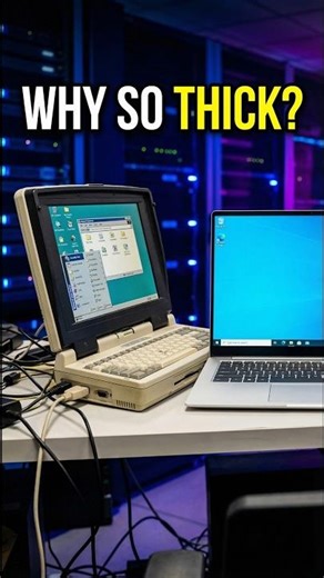 Why Old Laptop Screens Had Thick Bezels #shorts #technology #techexplained