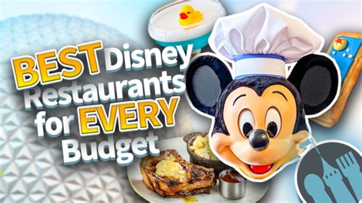 DFB Video: The BEST Disney World Restaurants for Every Budget | the disney food blog