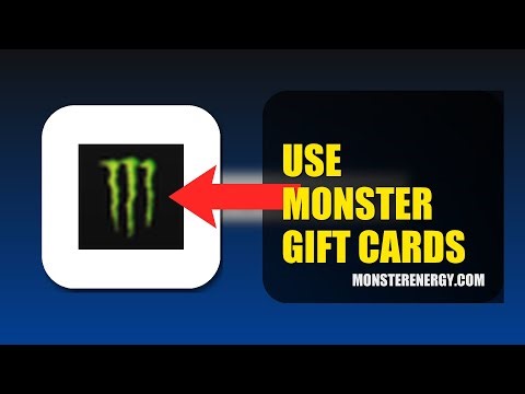 How To Use Monster Gift Cards 2025