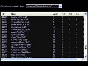 [Tutorial] How to manage Sbot's item list