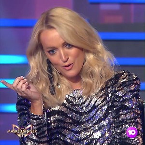 9K views · 91 reactions | She's one of the toughest secret celebs to crack but Jackie O is on Monster's case. Has she picked it? Find out 7.30 tonight! | The Masked Singer Australia | Facebook