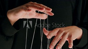 The puppeteer controls the puppets in the theater. Managing people at work, in politics and government. Action control