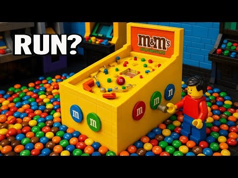 How I Created a LEGO Pinball Machine That Dispenses M&M’s?