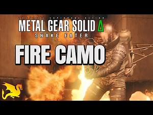 Secret Fire Camo (The Fury Secret Drop) - METAL GEAR SOLID 3 DELTA SNAKE EATER