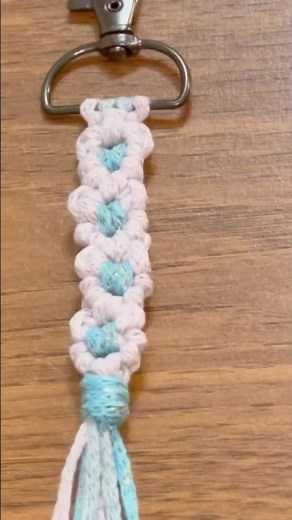 Easy Macrame Keychain Tutorial: DIY Boho Accessories