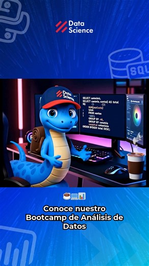  ¿Quieres entrar al mundo de los datos y la IA? En nuestro Bootcamp...