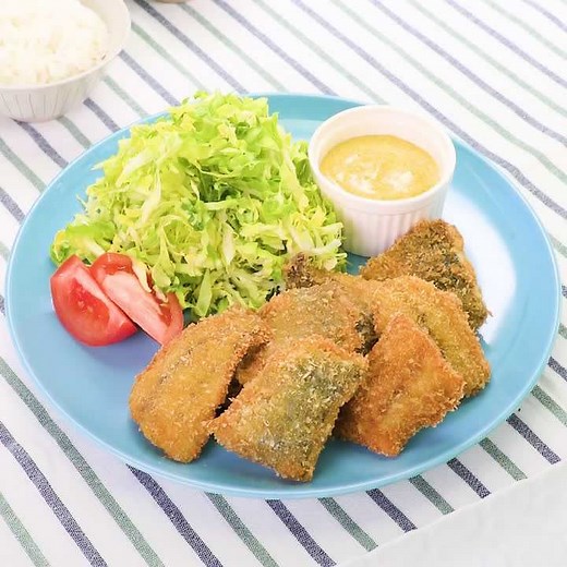 ソースも決め手♪ カレーアジフライのレシピ動画・作り方 | デリッシュキッチン