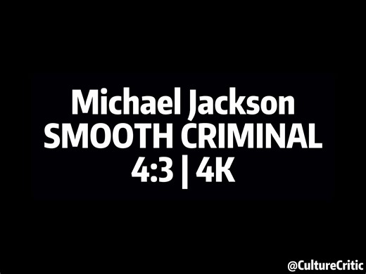 Michael Jackson | SMOOTH CRIMINAL | 4K