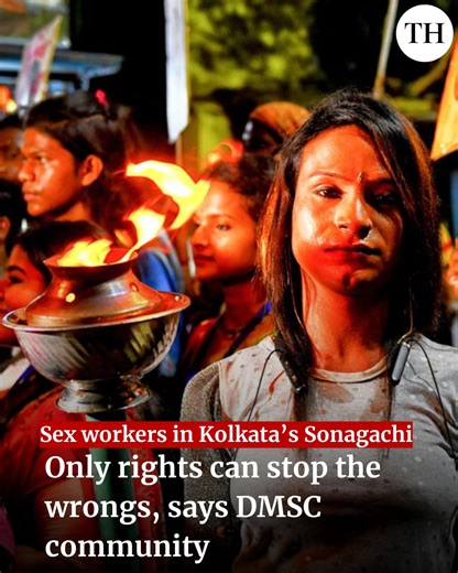 The Hindu on Instagram: "Kolkata’s Sonagachi is one of the largest and oldest red-light areas in India with over 12,000 workers. For decades, the community has fought social taboos, STDs, violence and more. As Durbar Mahila Samanwaya Committee, a collective of sex workers, turns 30, Shrabana Chatterjee talks to the community about their lives, difficult working conditions, their long-sought demand to be recognised as workers, and the irony that the soil for the Durga Puja idols comes from their 