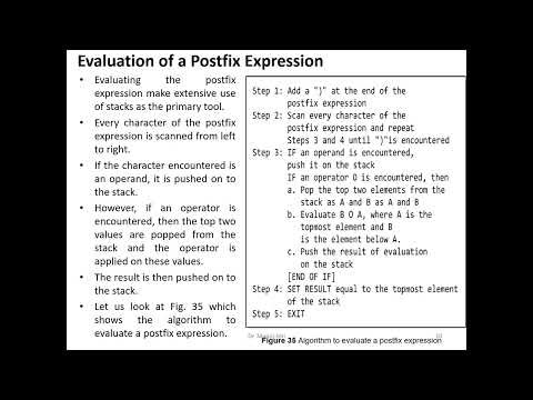 Postfix to Infix Conversion