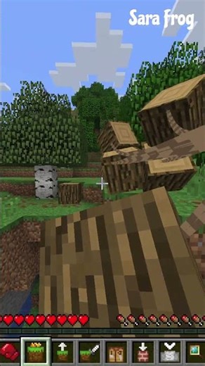 POV: Your WALKING Your BLOCKS In MINECRAFT.. #minecraftupdate #minecraftmemes #minecraftjavaedition