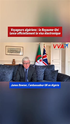 C’est officiel : les voyageurs algériens vers le Royaume-Uni auront désormais un eVisa au lieu de la classique vignette apposée sur le passeport. La mesure est entrée en vigueur ce mercredi 25 février et c’est l’ambassadeur du Royaume-Uni à Alger qui l’a annoncée dans une vidéo. Les voyageurs algériens vont désormais avoir droit à « un visa numérique sûr à la place de la vignette, ce qui leur permettra de garder leurs passeports après la prise des empreintes », a-t-il expliqué. Le processus de d