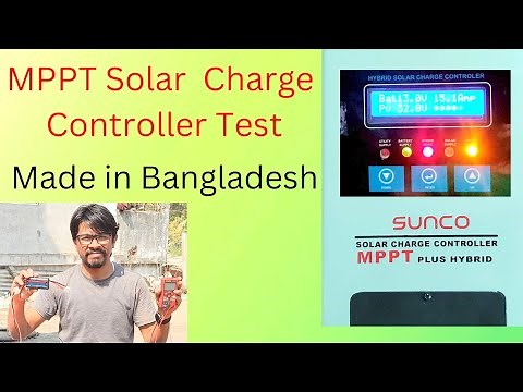 MPPT solar charge controller 60 Amp Test review.