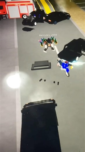 Huge car accident be like Roblox Car crash simulator V3