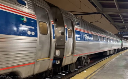 搭乘Amtrak卧铺车的28小时旅行视频搬运～单人包厢感觉还是挺不错的～铁道鐵道鉄道轨道交通火车迷～美国铁路视频搬运～