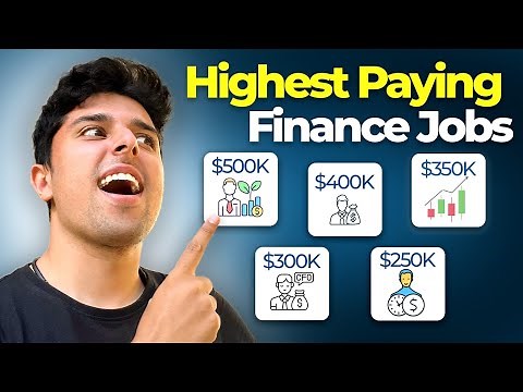 Top 15 Finance Jobs With Crazy Salaries in 2026!