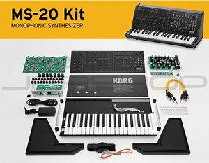 Korg MS-20 Kit Lets You Build A Full-Size Analog Monophonic Synth Classic