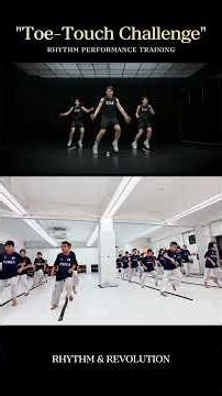 Rhythm Performance Training - Toe touch Challenge _Duet challenge #rhythmperformancetraining