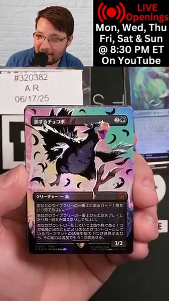 Insanely Rare Chocobo Pulled AGAIN! Final Fantasy Collector Booster Pack Opening