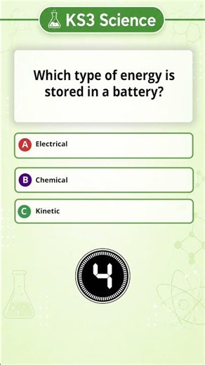 KS3 Science - Types of Energy Quiz