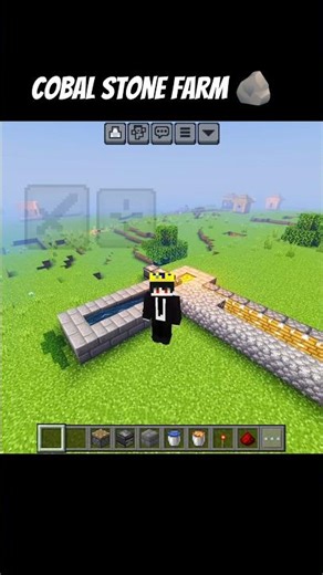 Minecraft 😨 Secret Cobblestone Farm… Too Easy!