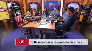 He hasn't allowed a catch in coverage since 2016 👀 CB DeAndre Baker joined GMFB to talk about his college career and looking forward to the draft day 👇 | NFL Network