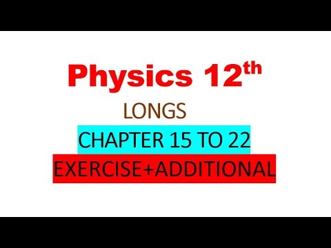 Physics Class 12 | Long Questions Chapter 15–22 | FBISE | Board Exam Preparation 2025-26