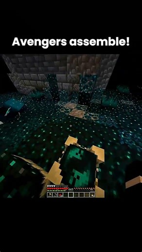 Avengers Assemble golam #mincraft #shorts #tobiramasenju
