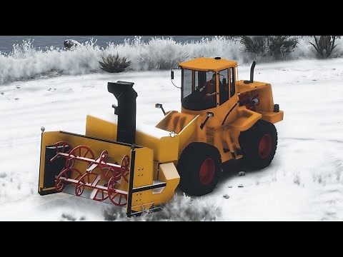 Snow Loader Pack - Showcase Video - Smart Vehicle Compatible [FiveM Resource/Vehicles]