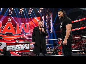 Roman Reigns RETURNS on RAW & Gets CONFRONTED by Gunther